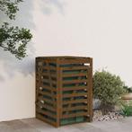 vidaXL Containerberging 84x90x128,5 cm massief grenenhout, Doe-het-zelf en Bouw, Containers, Verzenden