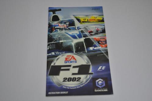 F1 2002 (GC UKV MANUAL), Games en Spelcomputers, Spelcomputers | Nintendo Consoles | Accessoires