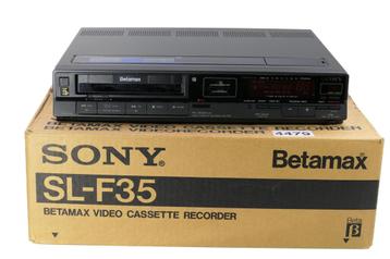 Sony SL-F35 Betamax - PAL & SECAM - Last EU Betamax (BOXED)