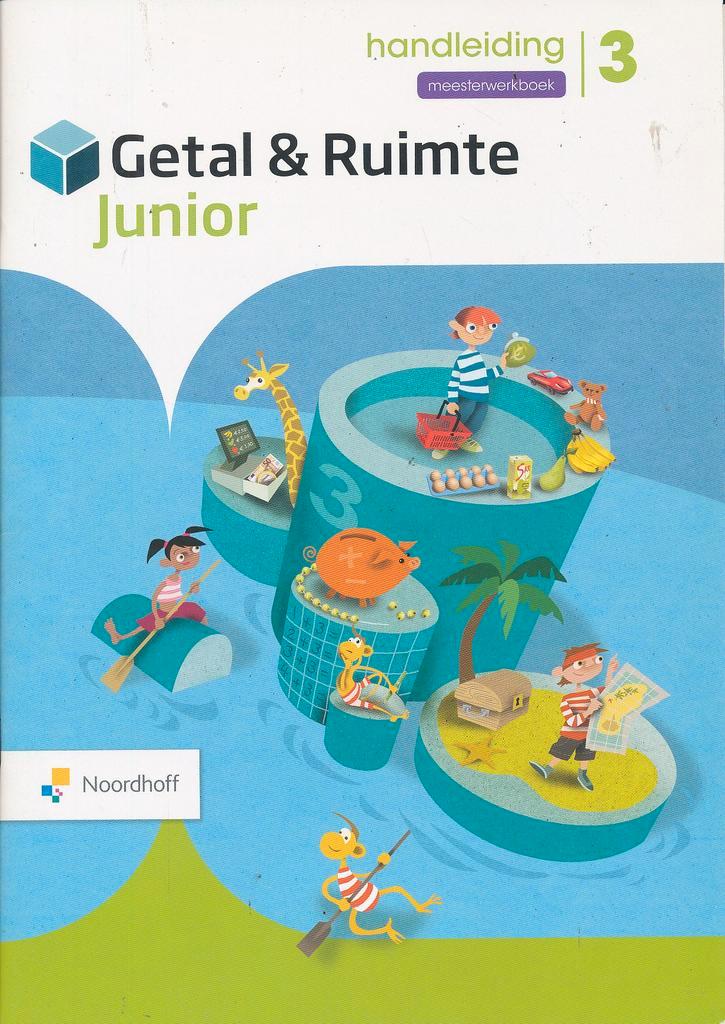 Getal en Ruimte Junior Handleiding Meesterwerkboek groep 3, Boeken, Schoolboeken, Verzenden