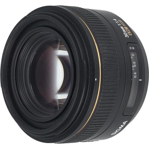 Sigma 30mm F/1.4 EX DC HSM Nikon occasion, Audio, Tv en Foto, Foto | Lenzen en Objectieven, Zo goed als nieuw, Verzenden