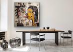 Eric Brumette - KISS ME LIKE BASQUIAT 8 - Toile L, Antiek en Kunst