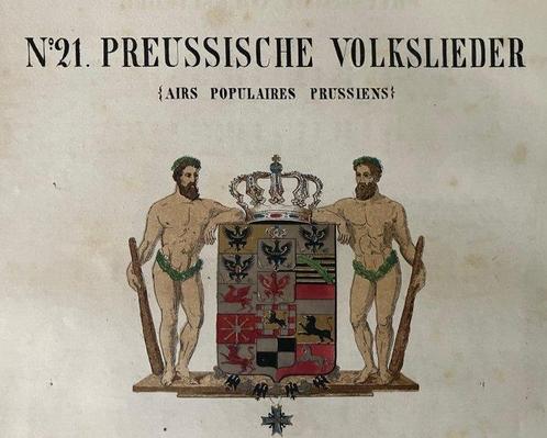 Ferdinand Beyer - Preussische Volkslieder, Antiek en Kunst, Antiek | Boeken en Manuscripten