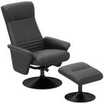 Relaxstoel Met Voetenbank Draaibare TV-Stoel Met Ligfunctie,, Verzenden, Nieuw