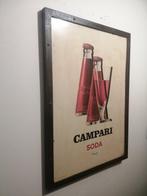 Mingozzi - Reclamebord - Metalen bord met ijzeren frame -
