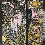 Artiste Ouvrier (1972) - Judith & Snakes daprès Klimt, Antiek en Kunst, Kunst | Schilderijen | Modern