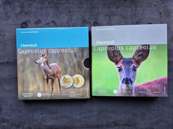 Luxemburg. 5 Euro 2025 Chevreuil Proof (Zonder, Postzegels en Munten, Munten | Europa | Euromunten