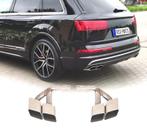 EMBOUTS DÉCHAPPEMENT AUDI Q7 3.0T DIESEL 16-19 LOOK SQ7 ARG, Auto-onderdelen, Verzenden, Nieuw