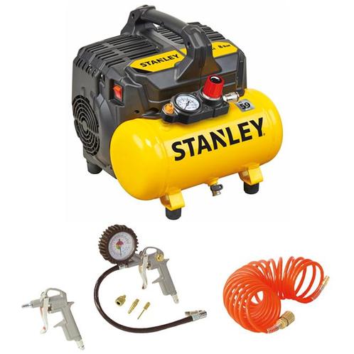 Stanley - DST100/8/6  Compressor inclusief 6 -delige set, Bricolage & Construction, Compresseurs, Envoi
