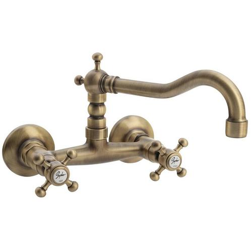 Wastafelkraan Muurbevestiging Mengkraan Hoog Sapho Antea, Doe-het-zelf en Bouw, Sanitair, Kraan, Nieuw, Ophalen of Verzenden