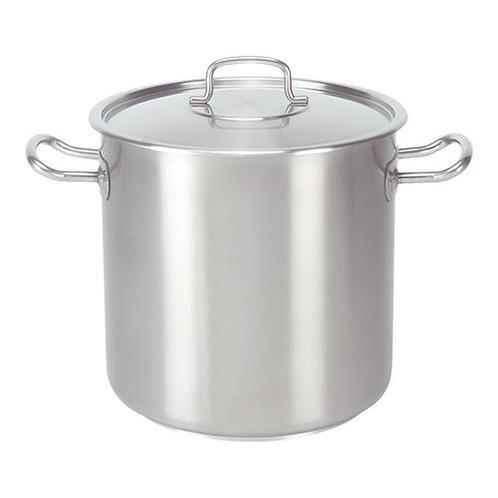 Kookpan RVS | 21,2 liter | Met deksel |  Ø30x30(h)cm, Zakelijke goederen, Horeca | Keukenapparatuur, Nieuw in verpakking, Verzenden