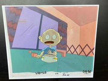 Nickelodeon - Cel danimation original, avec arrière-plan beschikbaar voor biedingen