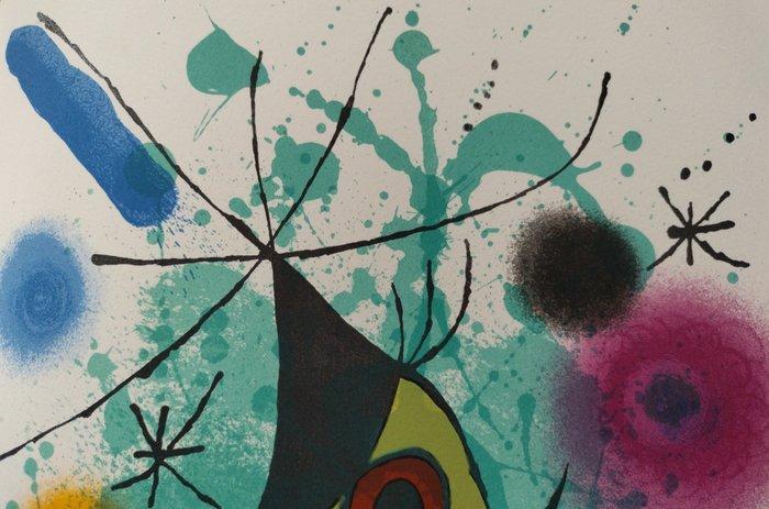 Joan Miro (1893-1983) - Litografia Original XI (Le Chanteur), Antiek en Kunst, Antiek | Overige Antiek
