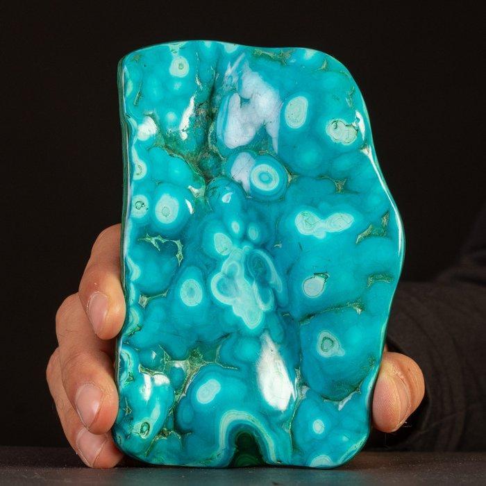 Malachite en Chrysocolla monsters Spectaculaire compacte, Collections, Minéraux & Fossiles