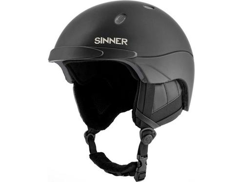SINNER Titan - Sneeuwhelm - In-Mold technologie - Mat Zwart, Huis en Inrichting, Woonaccessoires | Overige, Zo goed als nieuw