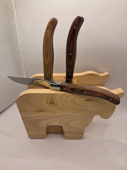 Laguiole - Tafelmessenset - Laguiole steakmessen in Aubrac, Antiek en Kunst, Antiek | Keukengerei