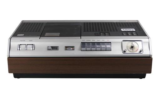 Philips 1500/00 | Vintage VCR | DEFECTIVE, Audio, Tv en Foto, Videospelers, Verzenden