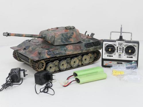 Schaal 1:16 Heng Long RC Panther ( WEATHERED)  SOUND, SMO..., Hobby en Vrije tijd, Modelbouw | Auto's en Voertuigen, Overige typen