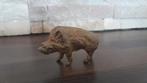 Pierre Chenet (XX-XXI) - Sculpture, Le sanglier - 4 cm -