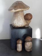 Ensemble de cèpes en céramique. (3) - Argile, Antiquités & Art