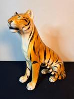 Ronzan - Beeld, Tijger beeld verm. Ronzan - 37 cm - Keramiek, Antiek en Kunst