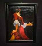 Spaanse school (XX) - Ballerina di flamenco, Antiek en Kunst