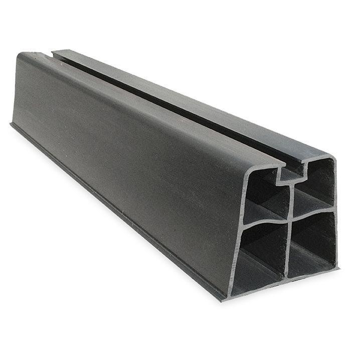 Kunststof opstelprofiel 1000x110x90mm (zwart, 2 stuks), Doe-het-zelf en Bouw, Ventilatie en Afzuiging, Nieuw, Verzenden