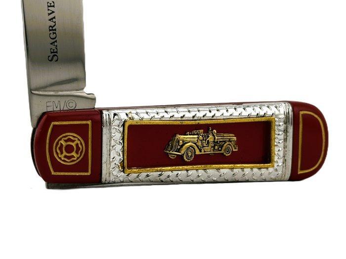 Franklin Mint - 24 Karat Gold Plated - Zakmes - Seagrave, Antiquités & Art, Curiosités & Brocante