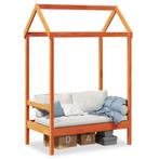 vidaXL Bank met dak 117,5x70x176,5 cm massief grenenhout, Huis en Inrichting, Verzenden, Nieuw