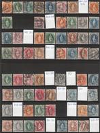 Zwitserland 1882/1909 - Collectie staande Helvetia, Gestempeld