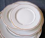 Limoges deshoulieres - Tafelservies voor 12 (41) - Goud,, Antiek en Kunst