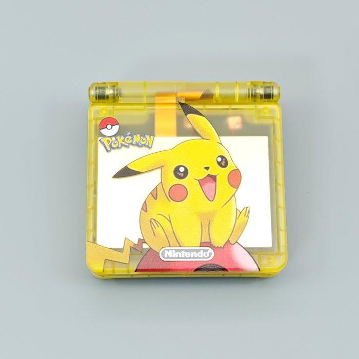 Nintendo - Gameboy Advance SP - Pikachu Custom – IPS V5, Consoles de jeu & Jeux vidéo, Consoles de jeu | Accessoires Autre