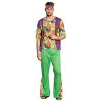 Hippie Kostuum Heren Flower, Kleding | Heren, Verzenden, Nieuw
