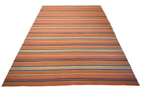 Rayé orange - Tapis - 240 cm - 170 cm - état inutilisé, Huis en Inrichting, Stoffering | Tapijten en Vloerkleden