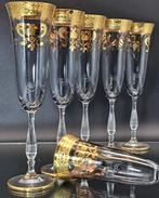 Artemisia - Champagne fluitje (6) - Cordis - Kristal, Antiek en Kunst