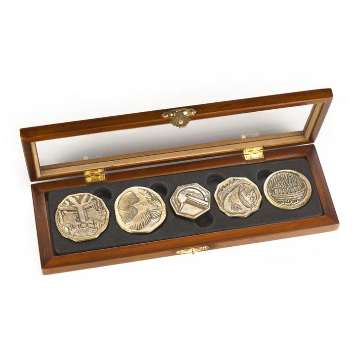 The Hobbit Dwarven Treasure Coin Set, Collections, Lord of the Rings, Enlèvement ou Envoi