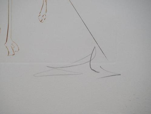 Salvador Dali (1904-1989) - Girafe en feu, Antiek en Kunst, Antiek | Overige Antiek