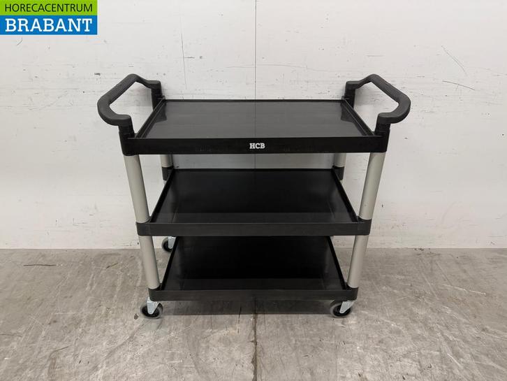 HCB Plastique Chariot de service 3 étages 102 cm, Zakelijke goederen, Horeca | Overige, Verzenden