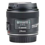 Canon EF 24mm f/2.8 IS USM met garantie, Ophalen of Verzenden