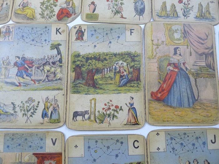 Grimaud- Deroy-Delarue Esoterisme - Bordspel - karton, Antiek en Kunst, Antiek | Speelgoed