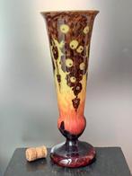 Le Verre Français - Vase  - Verre, Antiquités & Art