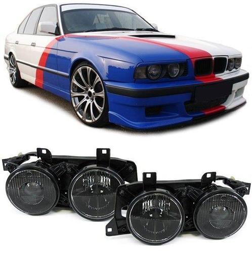 Koplampen Smoke BMW 5 & 7 Serie E32 E34 B5595, Autos : Pièces & Accessoires, Éclairage
