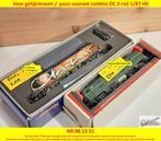 Matériel 2-rail courant continu DC locomotives, wagons rails, Ophalen of Verzenden