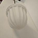 Plafonnier - Laiton, Verre - lampe de plafond Art déco