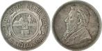2 Schilling Sued Afrika 1894 ss/vz zilver, Verzenden