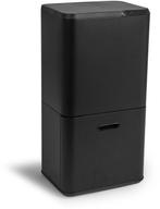 2dekans | Umuzi Cleaning Prullenbak 63L - Sensor - Mat Zwart, Ophalen of Verzenden, Nieuw