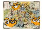M.Chat (Thoma Vuille) (1977) - Carte de Paris (Enhanced), Antiek en Kunst