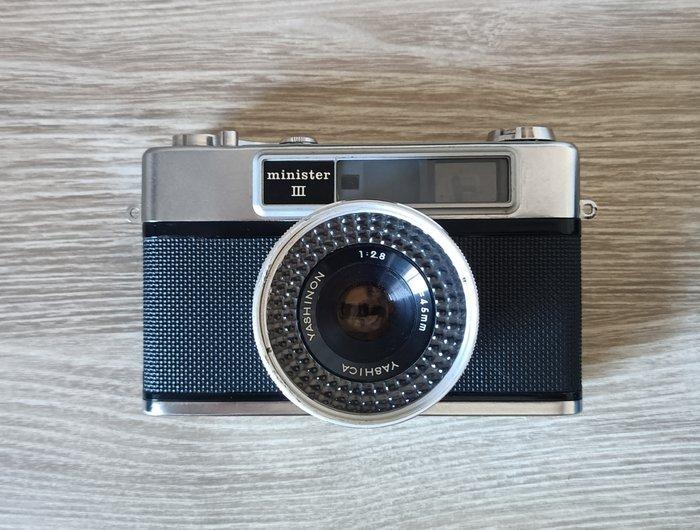 Fuji, Kodak, Olympus, Voigtländer, Yashica MINISTER III (3), Audio, Tv en Foto, Fotocamera's Analoog