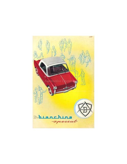 196? AUTOBIANCHI BIANCHINA SPECIAL BROCHURE DUITS, Livres, Autos | Brochures & Magazines