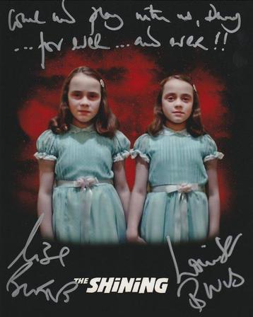 The Shining (1980) - Double Signed by Lisa and Louise Burns